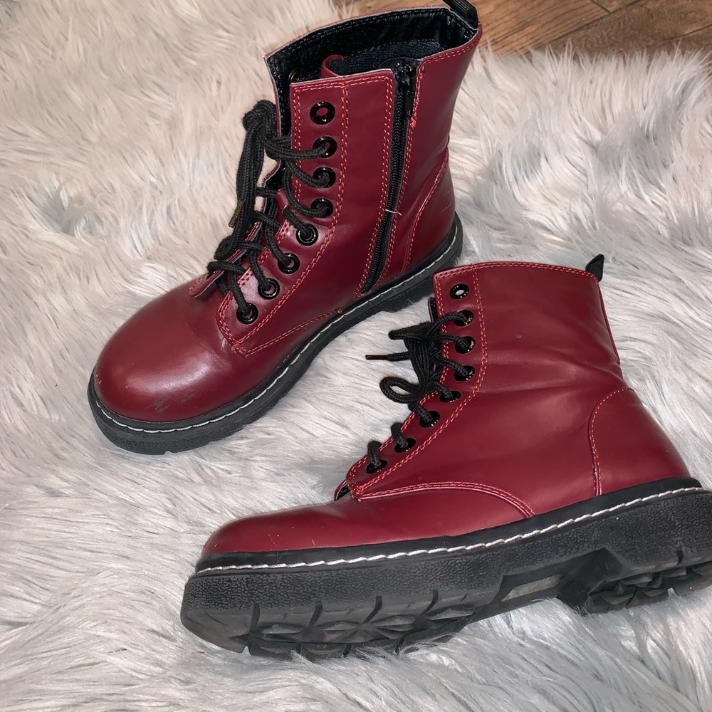 Red boots
